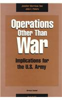 Operations Other Than War