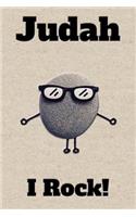 Affirmation Journal Judah I Rock!: A personalized monogram journal just for you!