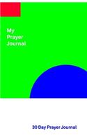 30 Day Prayer Journal