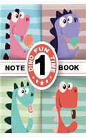 Dino fun time notebook: Notebook for dinosaur fans