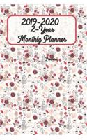 2019-2020 2-Year Monthly Planner 6x9