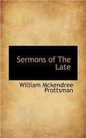 Sermons of the Late