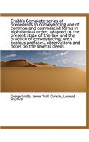 Crabb's Complete Series of Precedents in Conveyancing and of Common and Commercial Forms in Alphabet: (English)