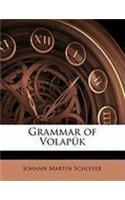 Grammar of Volapuk