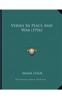 Verses In Peace And War (1916)