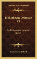 Bibliotheque Orientale V4