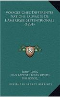 Voyages Chez Differentes Nations Sauvages De L'Amerique Septentrionale (1794)