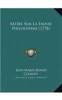 Satire Sur La Fausse Philosophie (1778)