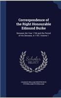 Correspondence of the Right Honourable Edmund Burke