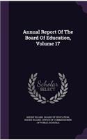 Annual Report of the Board of Education, Volume 17