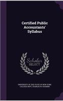 Certified Public Accountants' Syllabus