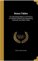 Bonus Tables