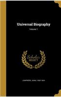 Universal Biography; Volume 1