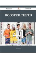 Rooster Teeth 41 Success Secrets - 41 Most Asked Questions on Rooster Teeth - What You Need to Know