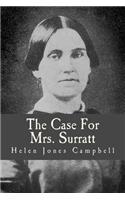 The Case for Mrs. Surratt