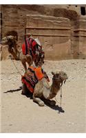 Cool Camel Saddles at a Bedouin (Beduin) Market Journal: 150 Page Lined Notebook/Diary