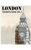 London: Coloring Book Vol.3: A Coloring Book Containing 30 London Designs in a Variety of Styles to Help You Relax