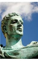 Cool Ancient Statue of Emperor Constantine in York England Journal: 150 Page Lined Notebook/Diary