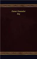 Career Counselor Log: Logbook, Journal - 102 pages, 5 x 8 inches