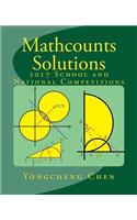 Mathcounts Solutions: 2017 School and National Competitions