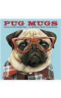 PUG MUGS 2020 MINI WALL CALENDAR