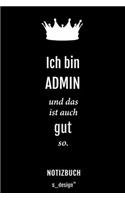 Notizbuch für Admins / Admin
