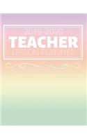 Teacher Lesson Planner 2019-2020