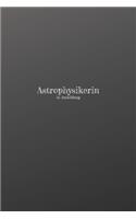 Astrophysikerin in Ausbildung: 120 leere linierte Seiten in A5 Softcover - Perfekt als Notizbuch oder Journal für alle Studenten, Auszubildende und Lehrenden - Ideal für Aufzeichn