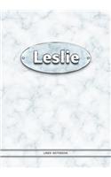 Leslie - Lined Notebook