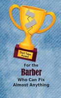 For the Barber Who Can Fix Almost Anything - Duct Tape Award: Employee Appreciation Journal and Gift Idea