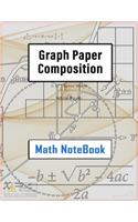 Math Notebook 1/2 Inch Squares: Graph Paper Composition Notebook (Large, 8.5x11 in) 2 squares per inch: Math Notebook: 1/2 inch Square Graph paper pages and White Paper - 120 pages(2 Notebooks for Kids)
