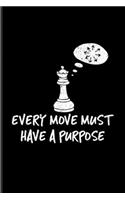 Every Move Must Have A Purpose
