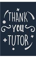 Thank You Tutor Notebook