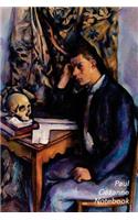 Cezanne Notebook: Young Man and Skull Journal - 100-Page Beautiful Lined Art Notebook - 6 X 9 Artsy Journal Notebook (Art Masterpieces)