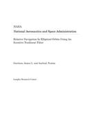 Relative Navigation in Elliptical Orbits Using an Iterative Nonlinear Filter