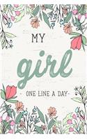 My Girl One Line a Day