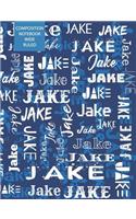 Jake Composition Notebook Wide Ruled