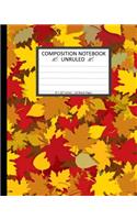 Unruled Composition Notebook 8