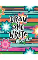 Draw And Write Journal: Primary Composition Notebook V18