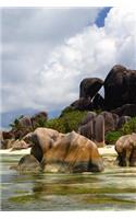 Beautiful Rock Formations and Beach in Seychelles, Africa Journal: Take Notes, Write Down Memories in this 150 Page Lined Journal