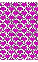 Journal Notebook Chained Hearts Pattern 5