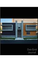 Dot Grid Journal: Montreal Substation Architecture Photograph Dot Grid Journal