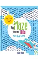 Big Maze Book For Kids