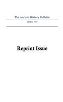 Ancient History Bulletin Volume Seven