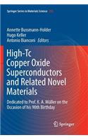 High-Tc Copper Oxide Superconductors and Related Novel Materials