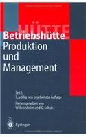 Produktion Und Management -Betriebshutte-