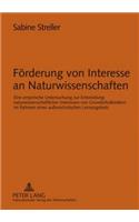 Foerderung Von Interesse an Naturwissenschaften