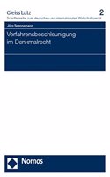 Verfahrensbeschleunigung Im Denkmalrecht