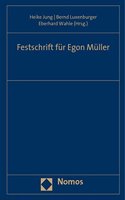 Festschrift Fur Egon Muller