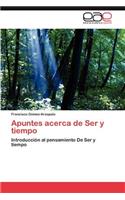 Apuntes Acerca de Ser y Tiempo